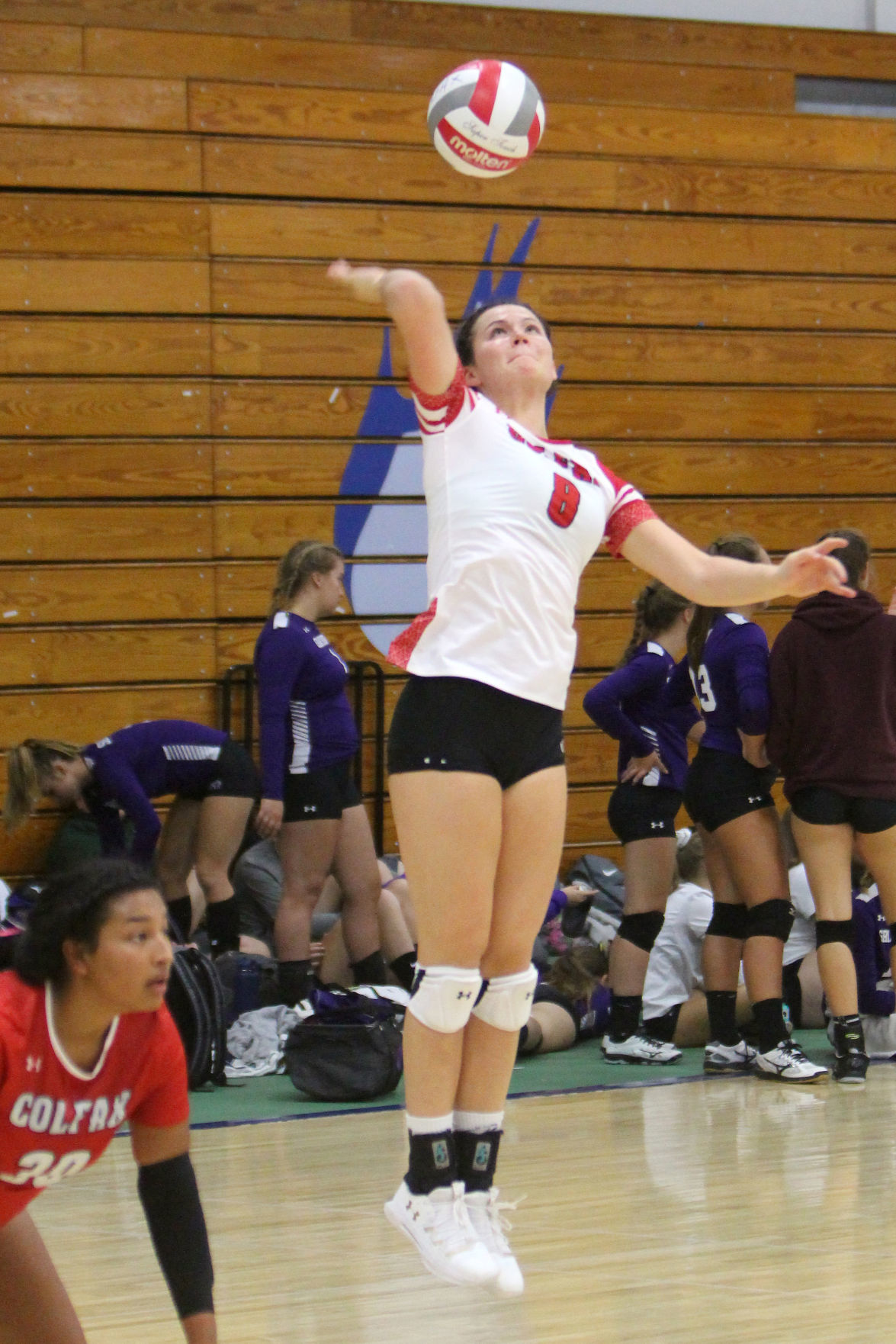 Prep volleyball sprawl at UW-Stout 8-31-19
